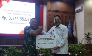 Serah Terima Hasil Bulan Kemanusiaan Tahun 2024