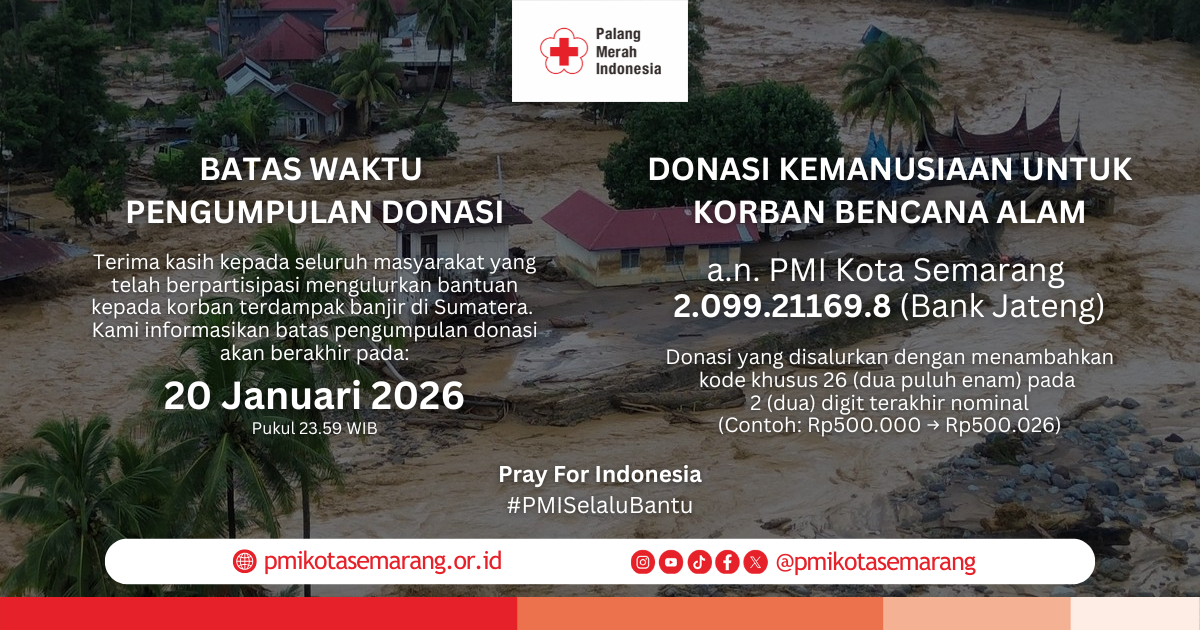 Pray for Indonesia - Update Perolehan Donasi