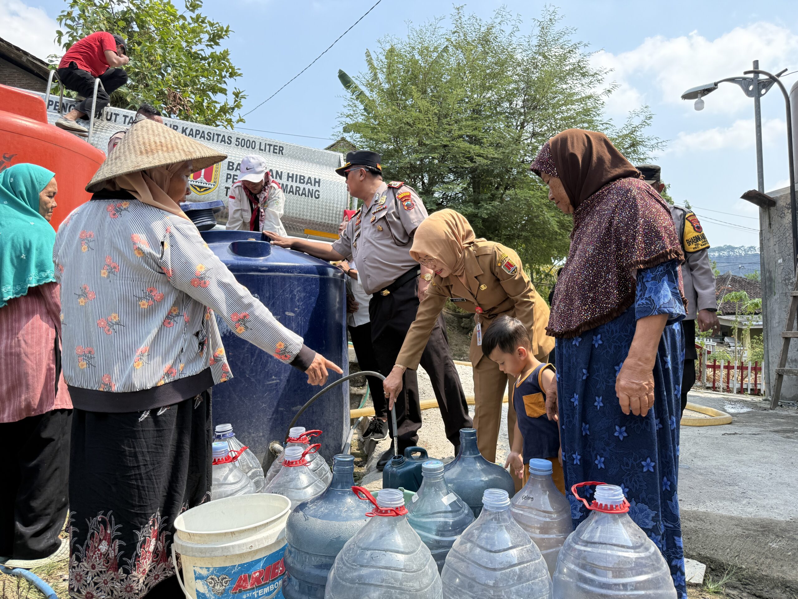 Bantuan Air Bersih PMI Kota Semarang_Jabungan